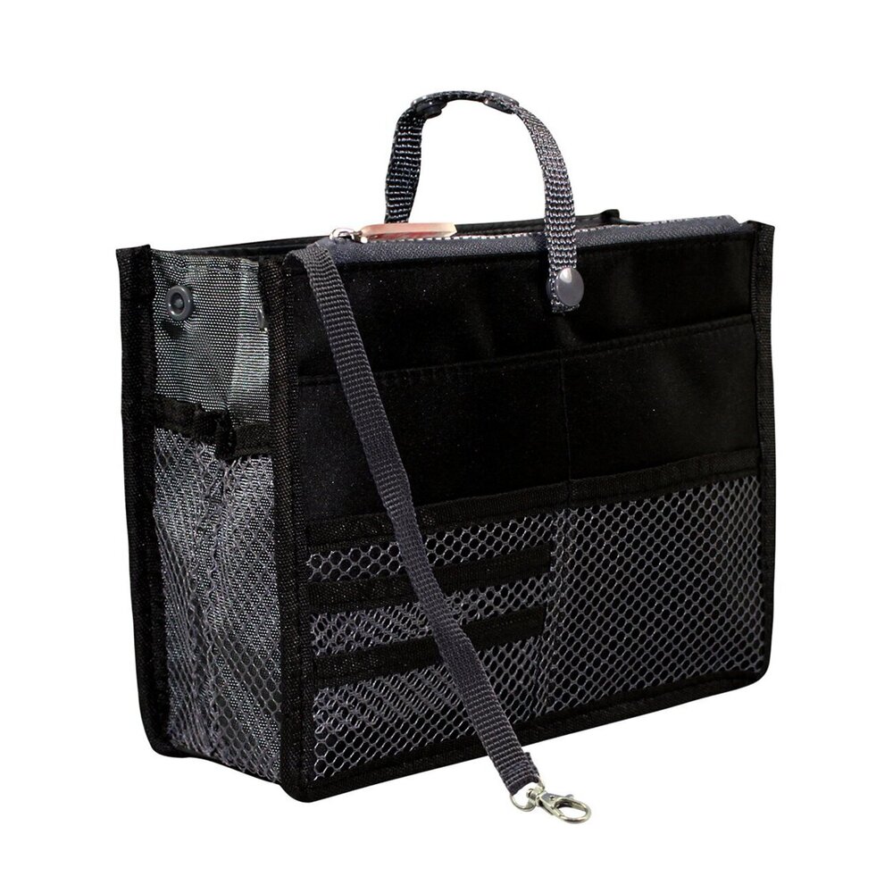 5288 Nifty Patented Handbag Purse Organizer Insert 18 Compartments